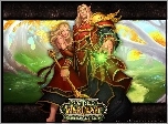 World Of Warcraft The Burning Crusade, kobieta, mężczyzna, mag, fantasy